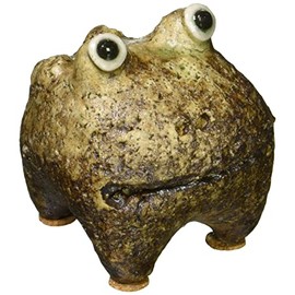 Shigaraki Ware Hettamon, Stormy Soil, Small Frog