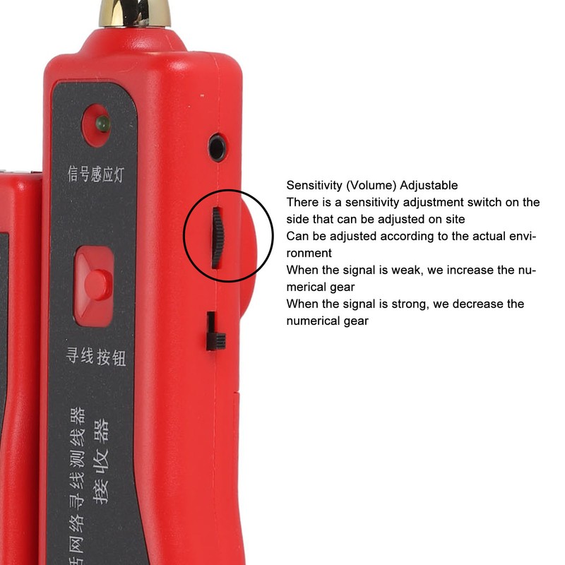 Line Finder RJ11 RJ45 Wire Tracker Strong Anti Interference Multi