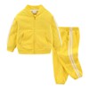 Mud Kingdom Little Boys Tracksuit for Boy Zip up Jogger