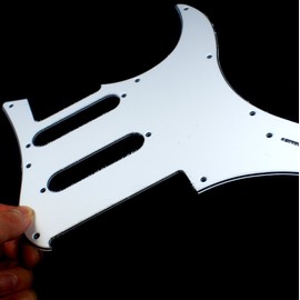 3 Ply Guitar Pickguard For YAMAHA Pacifica 112V PAC112V -WHITE (B73)