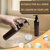 Body Oil Container,Body Oil Dispenser with Lotion Pump,Leak-Proof and BPA-Free