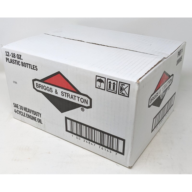 Briggs and Stratton Case of 100005 SAE 30 Engine Oil