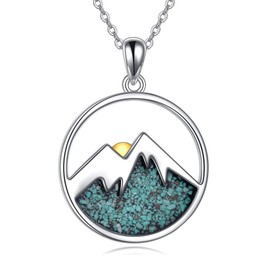 YAFEINI Bat/Music/Phoenix/Compass/Cardinal Necklace 925 Sterling Silver Bat Viking Gothic Goth Jewellery Gifts for Women, Sterling Silver, Not known.