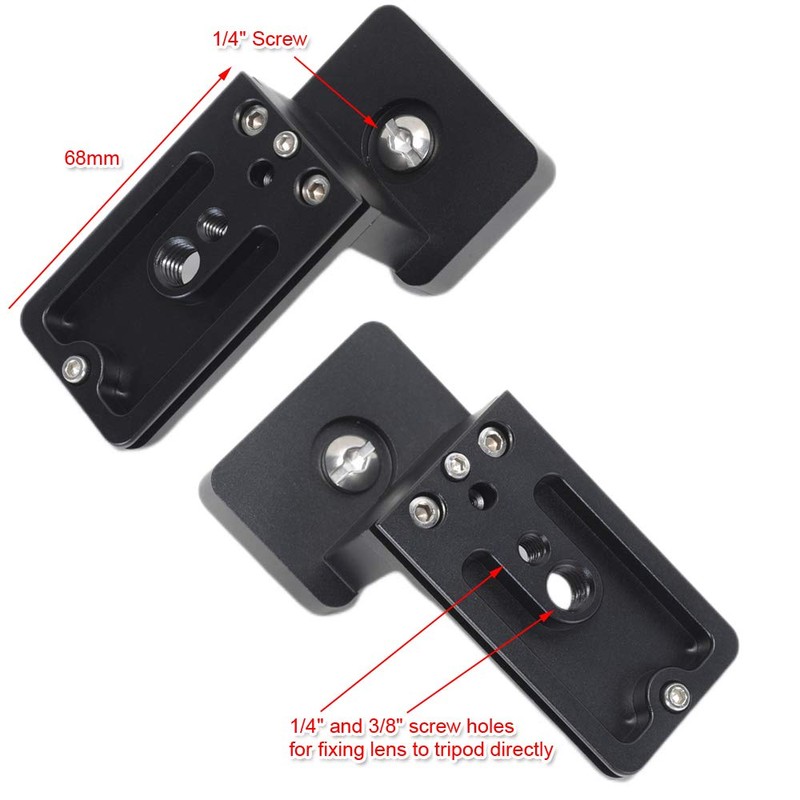 Lens Collar Replacement Foot Tripod Mount Ring Base Compatible with