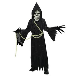 California Costumes, Boys' Glow In The Dark Reaper, Size L/XL
