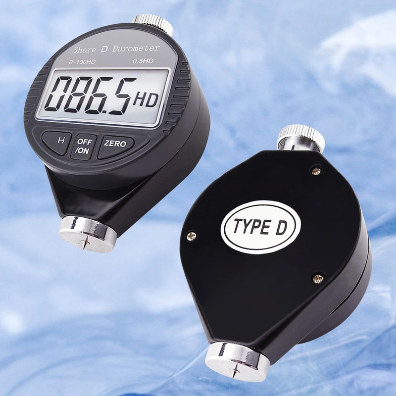 Shore D Hardness Tester Meter Portable 0-100HD Digital Durometer D