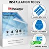 MyGadget 2x Screen Protector Crystal Clear HD compatible with Apple