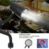 LED Work Lamp with Magnetic Base Adjustable Gooseneck for Sewing