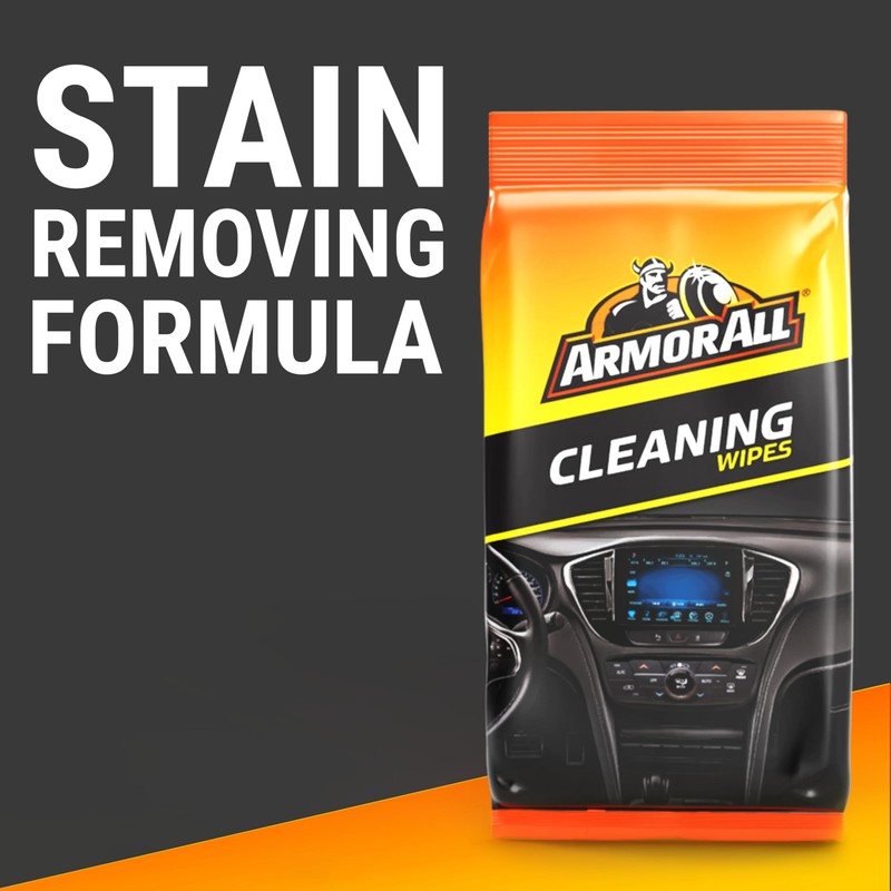 Armor All Car Interior Cleaner Wipes, Interior Cleaning Wipes for