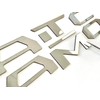 Chrome Tailgate ABS Plastic Letters Compatible with Taco 2016-2023 Rear