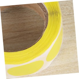 Operitacx 500pcs Roll Present Tags Sticker Color Dots Stickers Wedding Decoration Label Sticker Printable Labels Tag Present Stickers Christmas STO Bag Stickers Round Point Stickers