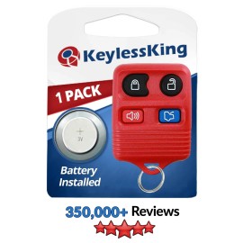 KeylessKing* Keyless Entry Remote for Ford CWTWB1U212 CWTWB1U331 GQ43VT11T CWTWB1U345