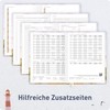 Häfft® Chäff-Timer Mini Kalender 2027 A6+ "Leuchtturm"