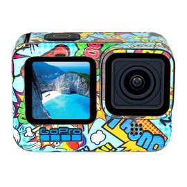 Action Pro GoPro Hero Skin Compatible with GoPro Hero 9/10/11/12 Models Action Camera (Boom Blue)