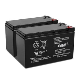 Casil Original CA1270 12v 7ah ADT Home Alarm Battery (2 Pack)