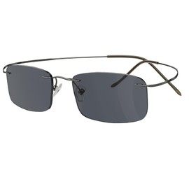 Eyekepper 2.50 Reading Glasses, Readers for Men and Women, Gray Lens