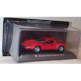 ixo Supercars collection MA'SER'AT'I Bora Gruppo 4-1973 car 1:43 scale diecast model