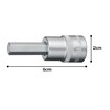 Tone Hexagon Socket 3H-08 Drive Angle 0.3 inch (9.5 mm)