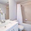 Ginbel Direct Shower Curtain Rod 28-48 Inch, 1"Diameter Spring Long