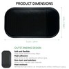 Car Dashboard Non-Slip Mat – 5-Pack Sticky Anti-Slide Extra-Thick Dash