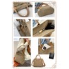 Aquamie Tote Bag, Small, Canvas Bag, Women's, Shoulder Tote, Cross-body,