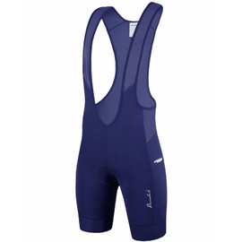 Przewalski Men's Cycling Bike Bib Short with Phone Pockets,4D Padded Breathable Biking Bicycle Bib Tights