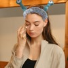 BHIPKOT Headband Face Wash Palm Snail Spa Headband Cosmetic Woman