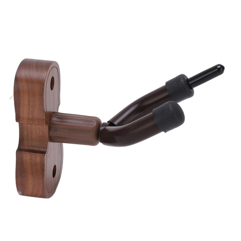 Violin Shaped Wall Mount Black Walnut Wood Colour Violins Hook