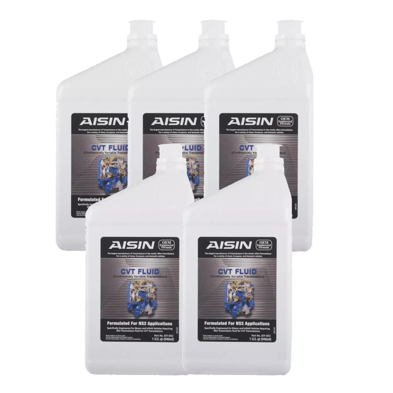 Aisin Continuously Variable Transmission NS-2 CVT 5 Quart Fluids For