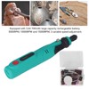 40Pcs Cordless Rotary Tool 3.6V USB Charging 3 Variable Speed