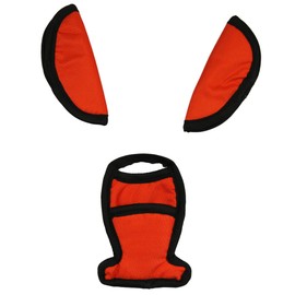 Belts Pads Shoulder Strap and Crotch Cover fits Maxi COSI Cabriofix Cabrio car seat (RED) (P012)