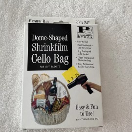 preferred stock Gift Basket Dome Shaped Shrinkfilm Wrap Large 20x24 Hairdryer Heat Shrinkable