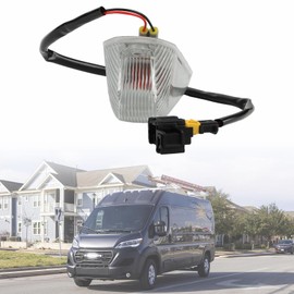 FASTCHE Cab Roof Top Marker Lights Clearance Running Lamps, Front Roof Marker Lights Compatible with 2014-2023 Dodge Ram ProMaster 1500 2500 3500 Replace 926-109 68232473AD (Clear Len,Yellow Light)