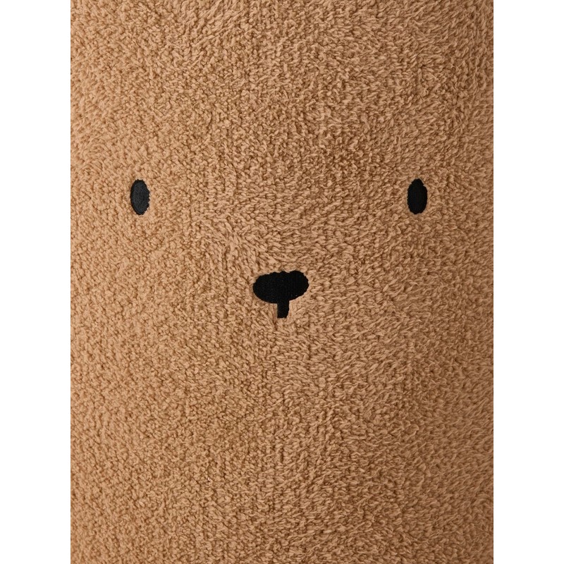 VERTBAUDET Children's Room XL Storage Basket Bear Teddy Fleece Brown