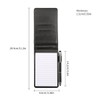 Tabanzhe Leather Pocket Notebook A7 - Mini Portable Memo Notepad,
