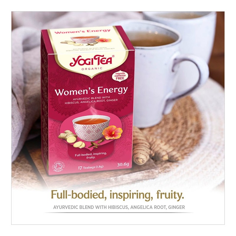Yogi Tea Organic Women’s Energy 17 Tea Bags