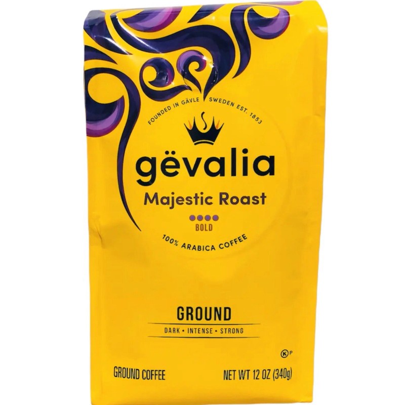 Gevalia 4 Pack Gevalia Majestic Roast Ground Coffee 12 oz