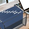 HERKKA Hanging File Folders, 60 Pack Reinforced Letter Size Hanging