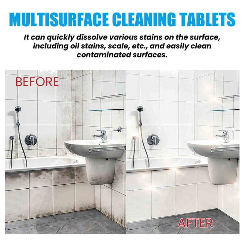 Tabletas Efervescentes De Limpieza Múltiple Hp Para Limpieza