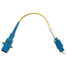 1ft Fiber Optic Adapter Cable SC (Female) to LC (Female) Singlemode Simplex 9/125