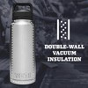YETI Rambler 46 oz Bottle, Vacuum Insulated, Stainless Steel with