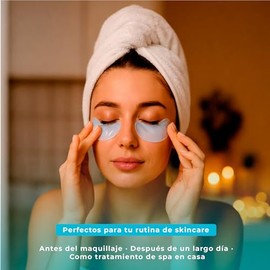 Parches Ojos Ácido Hialurónico Mascarilla Hidratante Antiarrugas Antiojeras Piezas Cuidado Ocular