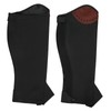 2Pcs Leather Half Chaps Equestrian Horse Riding Half Chaps Leg