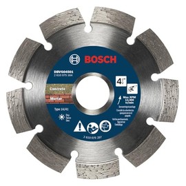 BOSCH DBVG04501-4.5" V-Groove Diamond Blade - Ideal for Applications in Concrete and Mortar