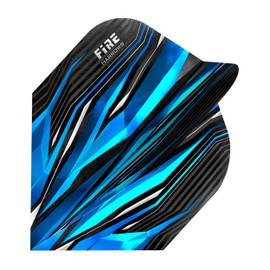 Harrows Fire Flights, Set of 5 High-Quality Extra Strong Dart Flight Bags (15 Flights), blue