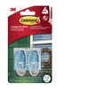 Command 17091AW – Pack of 2 Outdoor Oval Hooks, Medium