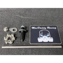 MacDaddy Racing NEW MacDaddy Banshee Black Billet Pancake Bearing Shift Star Shift Detent Rod
