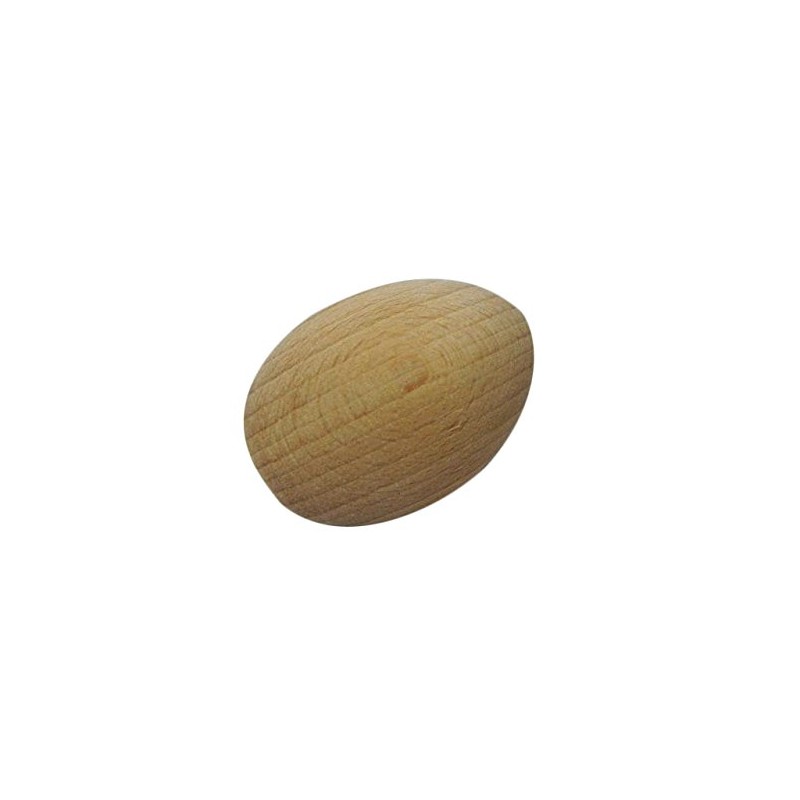 Woode World - 5x Large Wooden Eggs solid decoupage plain