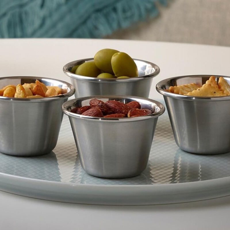Happy Friends - Pudding Moulds - Stainless Steel - Set