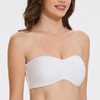 MELENECA Women's Strapless Bra for Large Bust Minimizer Unlined Bandeau